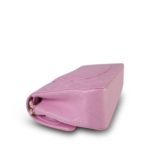 22S Pink Caviar Quilted Medium Classic Flap Light Gold Hardware - Image 14