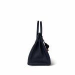 Birkin 30 Bleu Nuit Veau Togo Rose Gold Plated D Stamp - Image 15