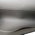 Kelly Cut Clutch Gris Asphalt Swift Palladium Plated A Stamp - Image 12