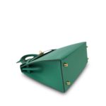 Kelly Sellier 25 Vert Vertigo Veau Epsom Gold Plated C Stamp - Image 15
