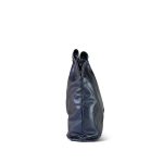 22A Metallic Navy Calfskin Quilted 22 Medium Hobo Bag - Image 14