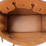 Birkin 35 Fjord Natural Sable Gold Plated B Square Stamp - Image 18