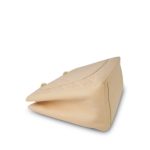 Beige Clair Caviar Quilted Grand Shopper Tote (GST) Gold Hardware - Image 9