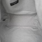 White/Black Terry Cloth Quilted CC Beach Tote with Towel Set - Image 16