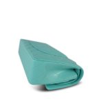 24C Tiffany Blue / Turquoise Caviar Quilted Classic Flap Medium Light Gold Hardware - Image 12