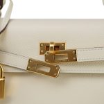 Kelly Sellier 25 Nata Epsom Gold Plated U Stamp - Image 17