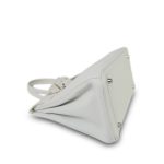 Birkin 30 White Clemence Palladium Plated M Square Stamp - Image 18