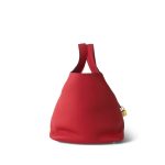 Picotin Lock 22 Rouge Vif Clemence Gold Plated U Stamp - Image 6