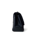 Navy Lambskin Quilted Mini Square Flap Bag LGHW - Image 5