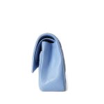21C Sky Blue Lambskin Quilted Classic Flap Medium LGHW - Image 6