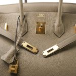 Birkin 35 Beige Marfa Togo Gold Plated W Stamp - Image 8