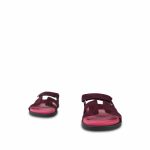 Chypre Sandals Rouge Marsala Suede Goatskin Size 36 - Image 2