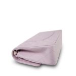 21S Light Pink Caviar Quilted Classic Flap Medium Light Gold Hardware - Image 8
