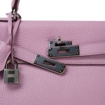 Kelly Retourne 28 Mauve Sylvestre Clemence Palladium Plated U Stamp - Image 19