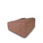 Pink Ultramatte Cannage Calfskin Lady Dior Medium - Image 7