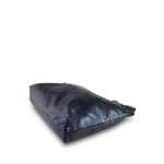 22A Metallic Navy Calfskin Quilted 22 Medium Hobo Bag - Image 7