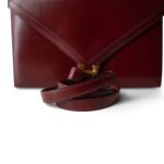Lydie Rouge H Box Calfskin Gold Plated S Circle Stamp - Image 12