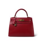Kelly Sellier 28 Rouge Garange Courchevel Gold Plated G Square Stamp - Image 16