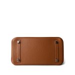 Birkin 25 Gold Togo Palladium Plated D Stamp - Image 7