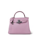 Kelly Retourne 28 Mauve Sylvestre Clemence Palladium Plated U Stamp - Image 13