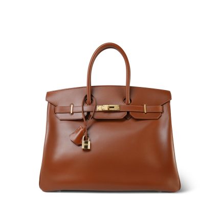 Birkin 35 Noisette Gold Plated [G] Stamp
