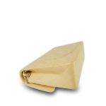 21C Yellow Lambskin Quilted Classic Flap Small Light Gold Hardware - Image 8