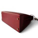 Kelly Sellier 28 Rouge Vif Courchevel Gold Plated (W) Stamp - Image 8