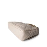 23P Light Beige Lambskin Quilted Funky Town Flap Antique GHW - Image 9