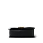 Black Caviar Quilted Boy Bag Old Medium Aged Gold Hardware - Image 3