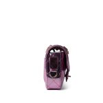 24C Shiny Light Pink Calfskin Quilted Flap Bag & Coin Purse - Image 5