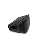 21P Black Lambskin Quilted Mini Square Flap LGHW - Image 9