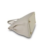 Birkin 30 Craie Veau Togo Gold Plated Y Stamp - Image 12