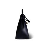 Kelly Sellier 28 Navy Box Calfskin Gold Plated (Z) Stamp - Image 12
