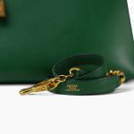Kelly 28 Vert Bengale Courchevel Gold Plated T Circle Stamp - Image 4