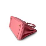 Birkin 25 Rose Azalee Swift Gold Plated A Stamp - Image 5