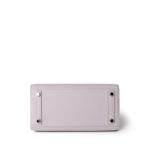 Birkin 25 Sellier Mauve Pale Epsom Palladium Plated U Stamp - Image 8