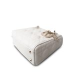 Mini Lady Dior White Lambskin Cannage - Image 3
