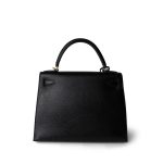 Kelly 28 Black Ardennes Gold Plated E Square Stamp - Image 5