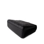 Vintage Black Caviar Quilted Square Flap Gold Hardware - Image 8