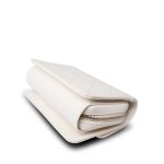 22C White Caviar Quilted Like A Wallet Flap Bag LGHW - Image 13