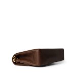 Vintage Brown Lambskin Quilted Classic Flap Bag Medium GHW - Image 6