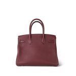 Birkin 30 Rouge H Veau Togo Gold Plated Y Stamp - Image 10