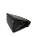 Vintage Kelly Sellier 28 Black Box Calfskin Gold Plated (Y) Stamp - Image 16