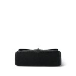 Black Jumbo Caviar Quilted Classic Flap SHW - Image 3