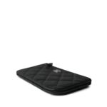 Black Burgundy Caviar Quilted Small O Case SHW - Image 6