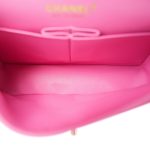 21P Pink Caviar Quilted Classic Flap Small LGHW - Image 3