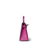 Mini Kelly Sellier Magnolia Veau Epsom Palladium Plated C Stamp - Image 8