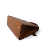 Vintage Kelly 28 Gold Courchevel Gold Plated (X) Stamp - Image 10