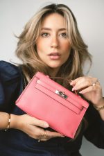 Kelly Pochette Rose Azalee Swift Palladium Plated Hardware A Stamp - Image 2