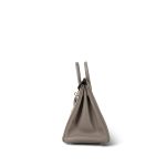 Birkin 25 Gris Asphalte Taurillon Novillo Gold Plated Y Stamp - Image 6
